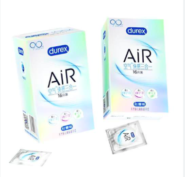 Bao cao su Durex Air 54mm hộp 10 cái siêu mỏng cảm giác thật