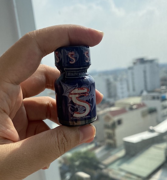 Poppers Dragon S 10ml nhập Mỹ mạnh mẽ cho Top Bot an toàn