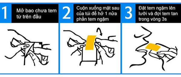 Tem ngậm Vinix 100mg tăng cường sinh lý của Hàn Quốc kéo dài thời gian