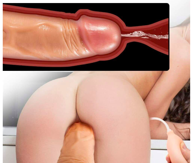 Dương vật giả Lovetoy Soft Ejaculation bắn nước silicon mềm