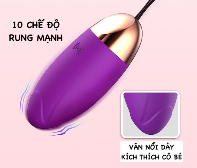 Trứng rung LILO Laime Egg sạc USB rung mạnh giá rẻ dễ dùng