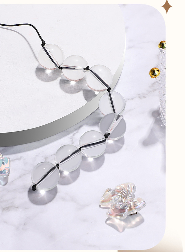 Chuỗi hạt thủy tinh kích thích hậu môn Chuỗi hạt thủy tinh kích thích hậu môn