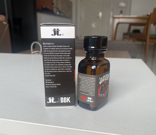 Popper Jacked 30ml Lockerroom Mỹ relax mạnh cho Top Bot
