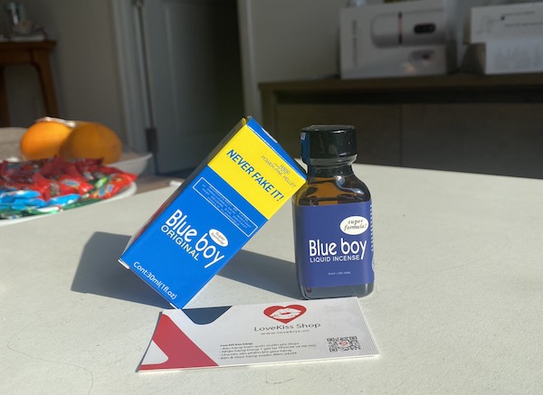 Popper Blue Boy 30ml chính hãng tăng khoái cảm nhanh