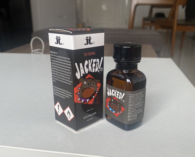 Popper Jacked 30ml Lockerroom Mỹ relax mạnh cho Top Bot