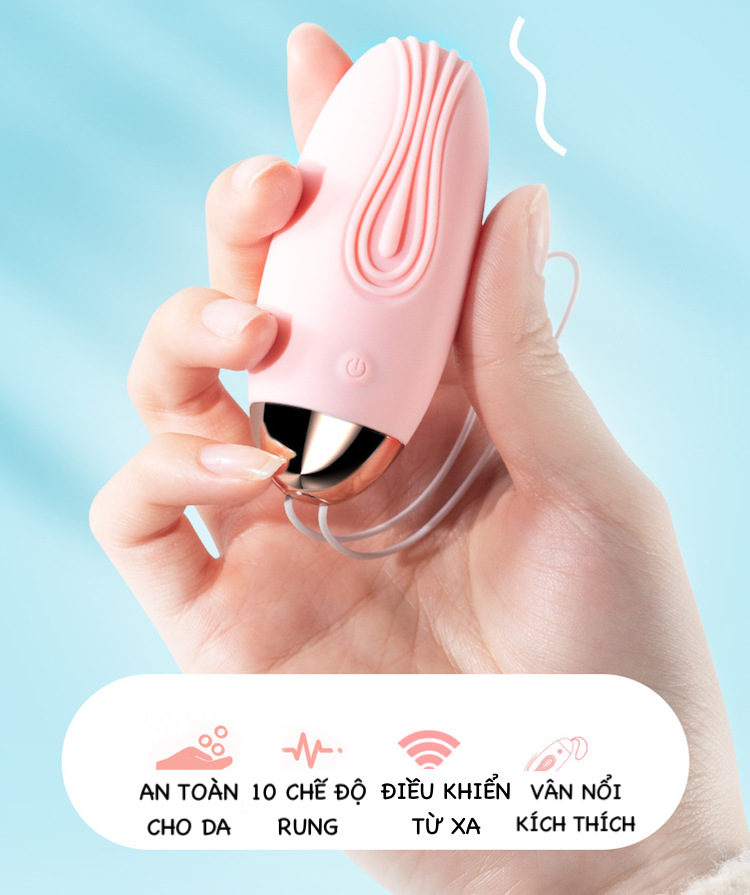 Trứng rung tình yêu Lilo không dây sạc USB remote điều khiển từ xa