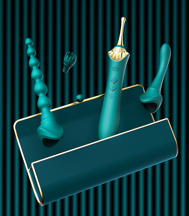 Zalo Queen Bess 2 với 4 đầu phụ thay thế kích thích nhiều vị trí