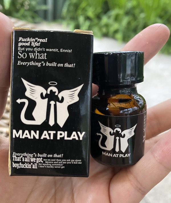 Popper Man At Play đen 10ml chính hãng cho Top Bot cực mạnh