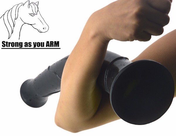 Dương vật ngựa hít tường siêu kích thích