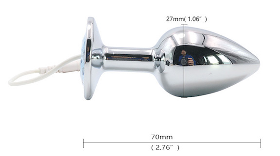 Khóa cu dương vật  phích cắm hậu môn xung điện đồ chơi bạo dâm bdsm