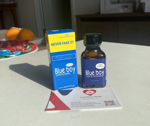 Popper Blue Boy 30ml chính hãng tăng khoái cảm nhanh