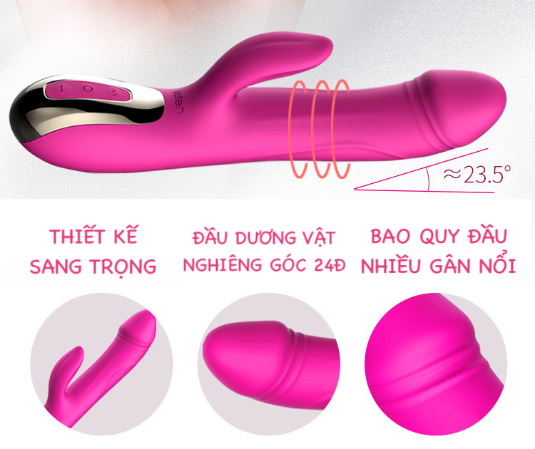 Dương Vật Giả Leten Rung Thụt Cực Mạnh Kèm Sưởi Ấm Nhật Bản