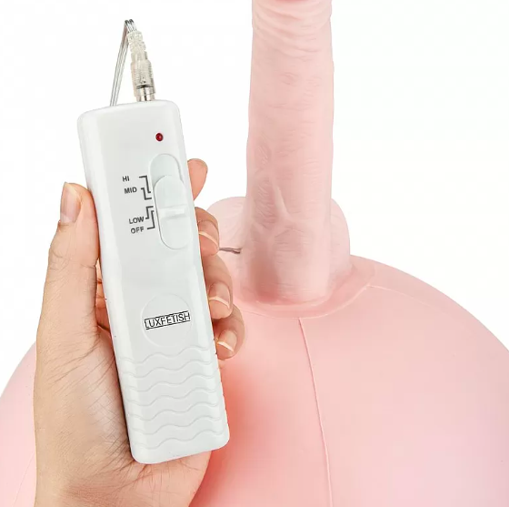 Dương vật giả bơm hơi silicon nhún trái bóng cao cấp