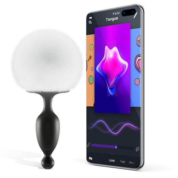 Trứng rung hậu môn Magic Motion Bunny đuôi thỏ cosplay điều khiển app