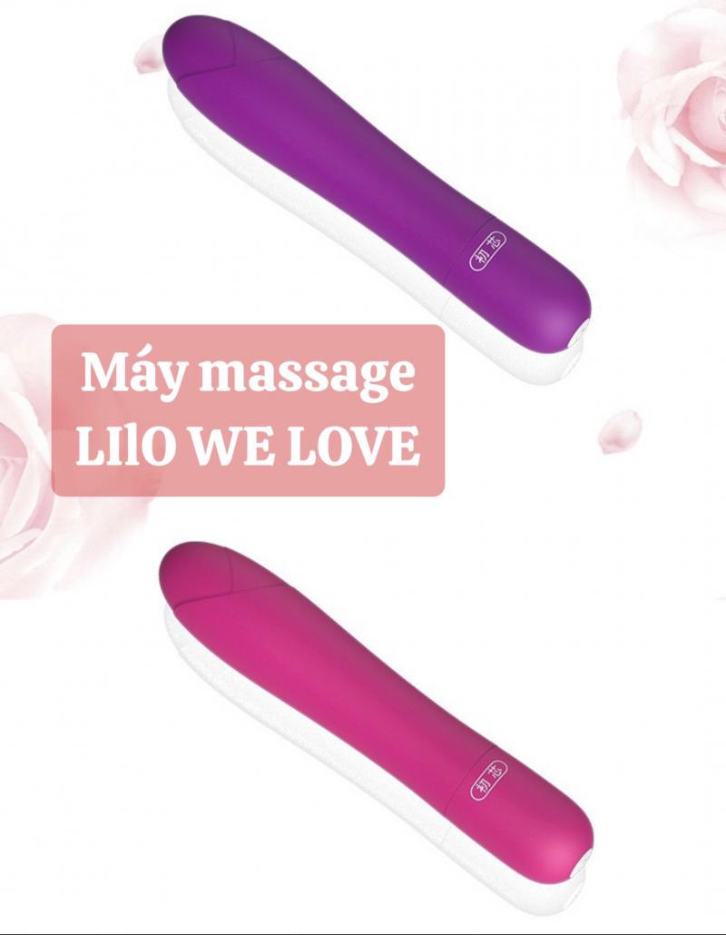Chày rung massage We Love LiLo 5 chế độ rung silicon y tế giá rẻ nữ