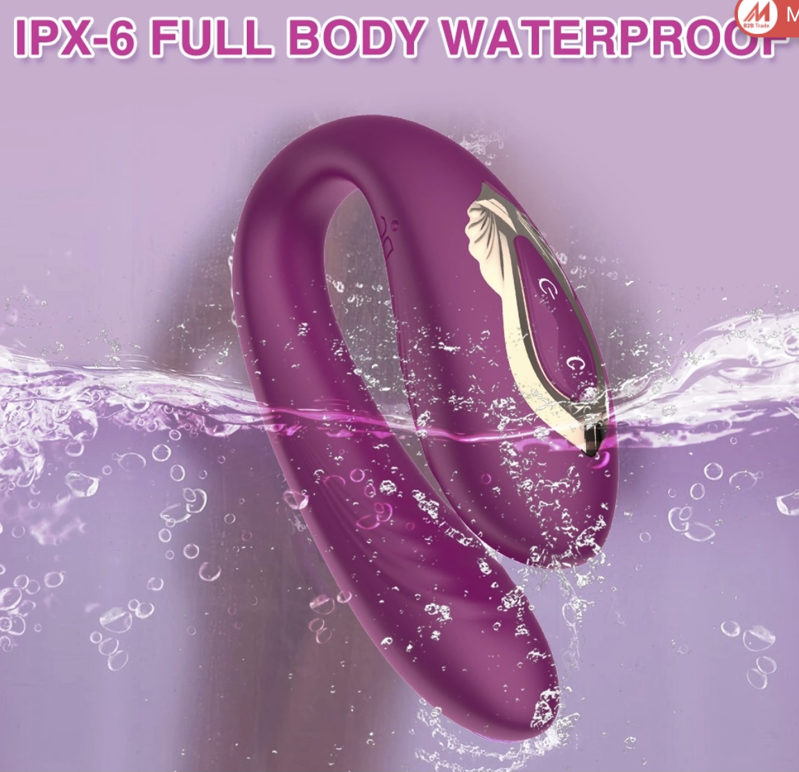 Trứng rung tình yêu 2 đầu rung mạnh silicon y tế sạc USB