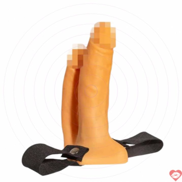 Strap-on Kép Jaga 17cm Xuyên Thủng Cực Sướng 