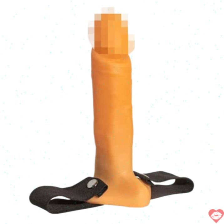 Strapon Jaga-Jaga Rỗng 19.8cm Da Thịt Sướng Cực Điểm 