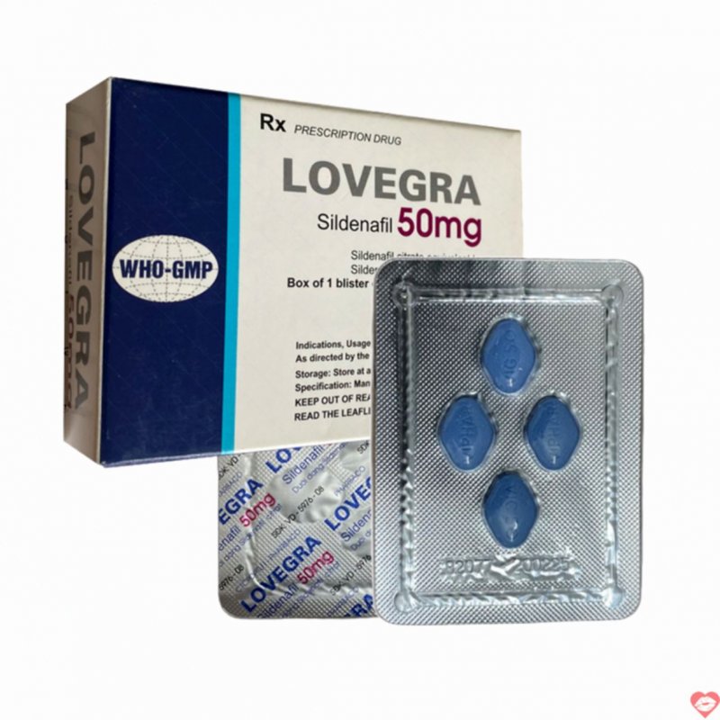 Lovegra 50mg trị xuất tinh sớm kéo dài thời gian quan hệ nam giới 