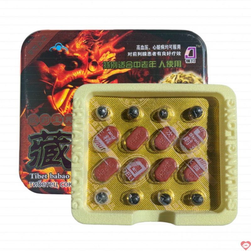 Thuốc cường dương Rồng Đỏ Tibet Babao Singapore cực mạnh tức thì 