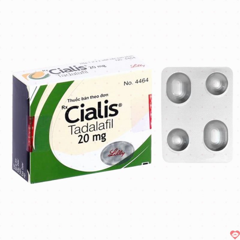 Thuốc cường dương Cialis 20mg chính hãng tăng sinh lý kéo dài 