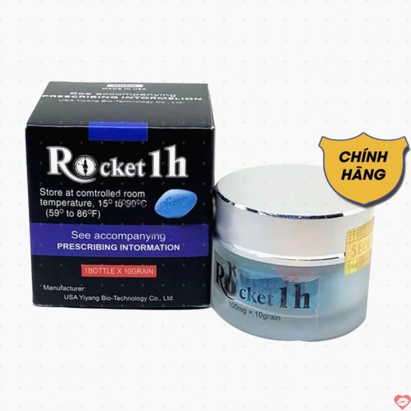 Viên uống Rocket 1h Mỹ cường dương kéo dài thời gian 