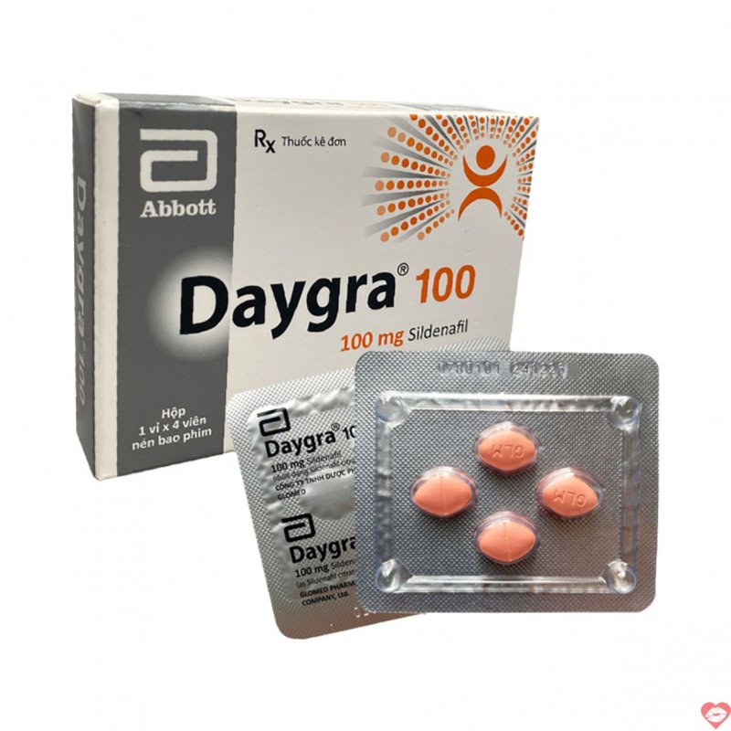 Daygra 100mg Kéo Dài Quan Hệ Chống Xuất Tinh Sớm Hiệu Quả 