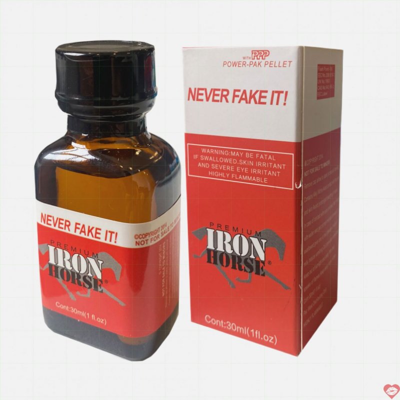 Địa chỉ bán Popper Premium Iron Horse 30ml chính hãng Mỹ Never Fake It dành cho Top Bot giá rẻ 