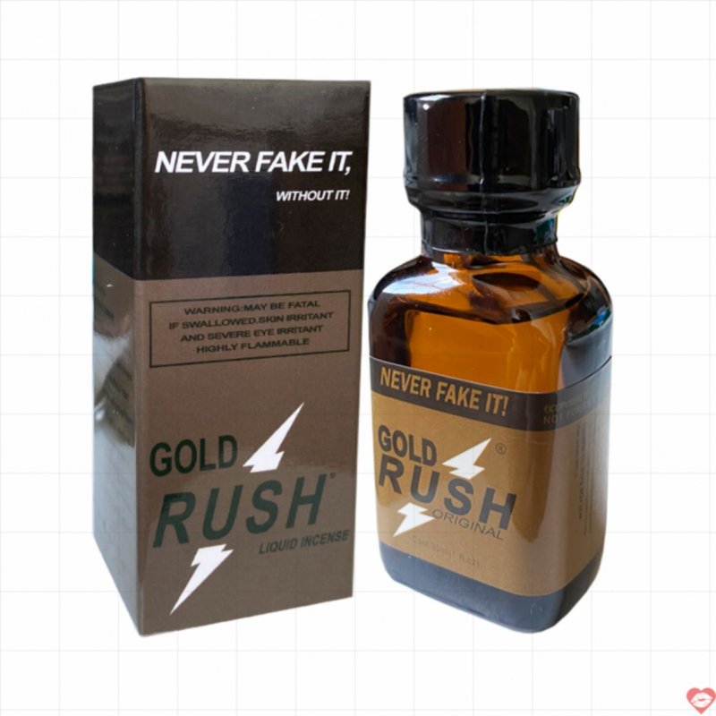 Popper Gold Rush 30ml hít cay kích thích mạnh mẽ tăng khoái cảm mới lạ 