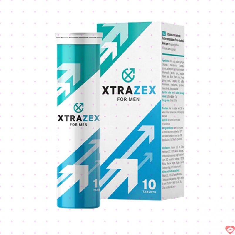 Viên sủi Xtrazex hỗ trợ cương dương tăng sinh lý, thành phần tự nhiên 