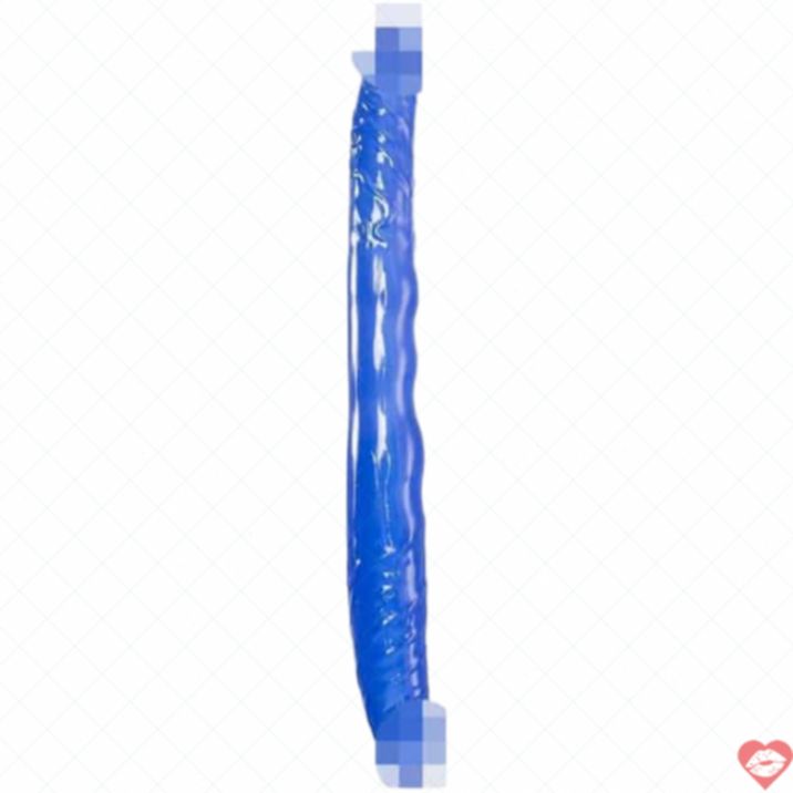 Double Dildo Toyfa Xanh 28.5cm Uốn Cong Linh Hoạt 