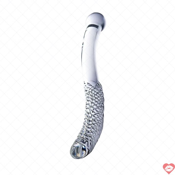 Dildo Kính Mịn Smooth Threaded Đôi 27cm Cao Cấp Hot 