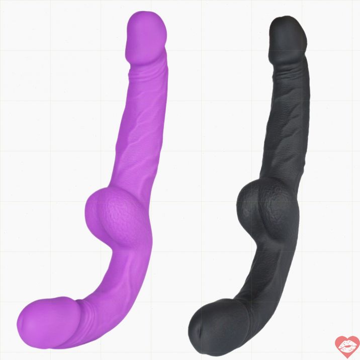 Dildo Strapless Thực Tế Gắn Kết Cặp Đôi Nóng Bỏng 