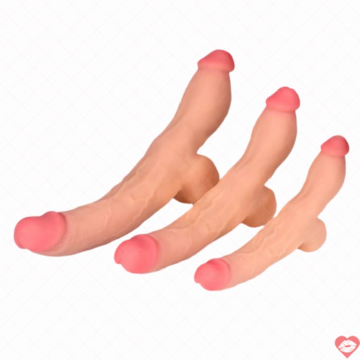 Dildo Đôi 15 Inch Dày Linh Hoạt Thực Tế 