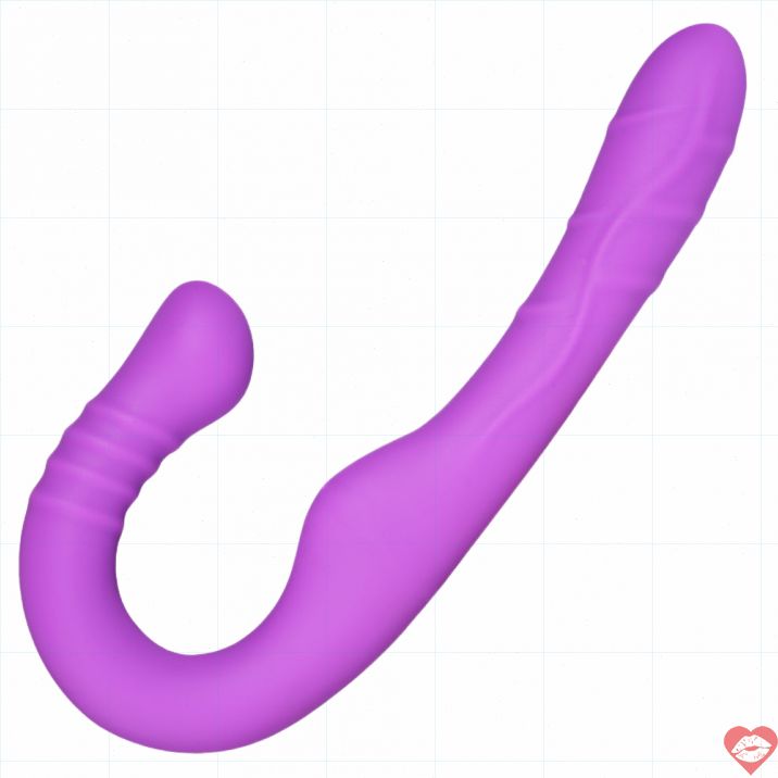 Hook Double Strapless Dildo Đầu Đôi Tự Do 