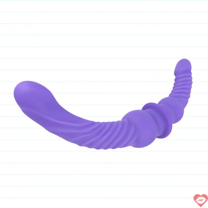 Dildo Đôi 43cm Tím Cong Gợi Cảm Siêu Mạnh 