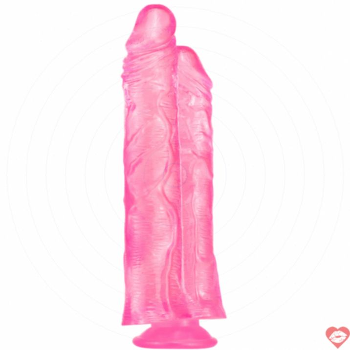 Dildo Jelly 10 Inch Đôi 27cm Thâm Nhập Đa Năng 