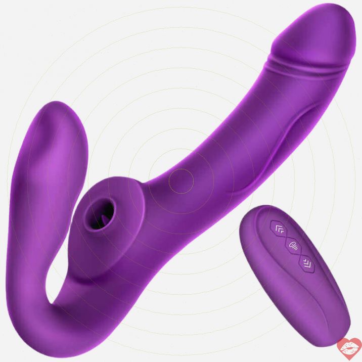 Erocome Cancri Strapless Dildo Rung Hút Đôi Bùng Nổ 