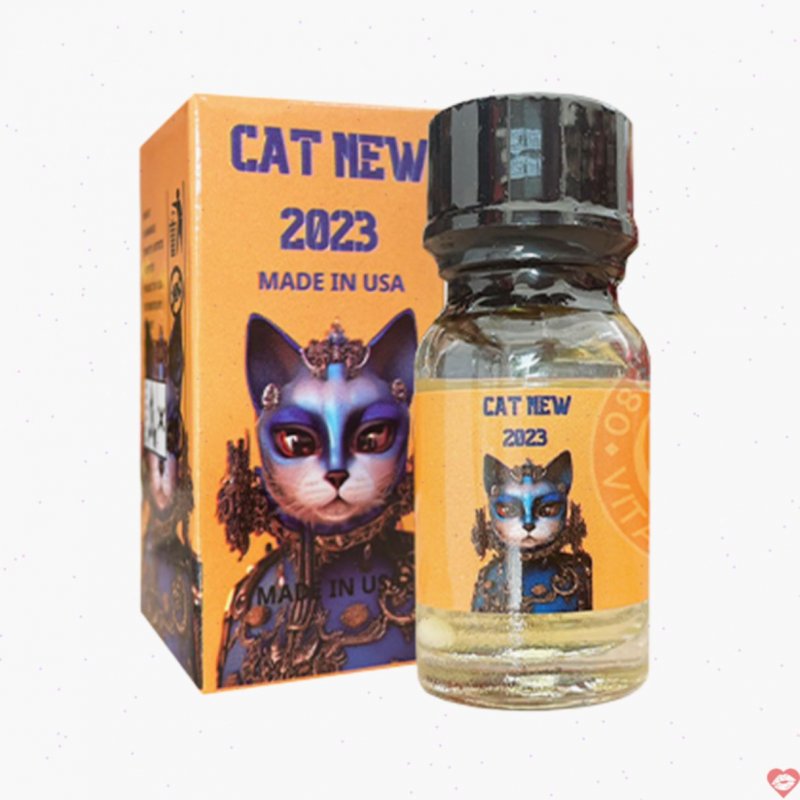 Popper Cat New 10ml kích thích tăng ham muốn cho cả Top Bot 