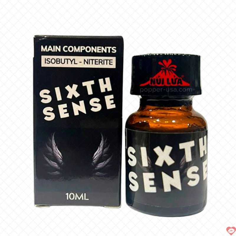 Popper Sixth Sense 10ml chai hít chính hãng Mỹ tăng khoái cảm Top Bot 