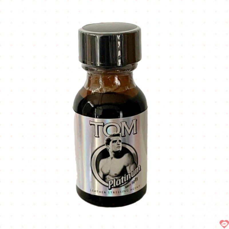 Popper Leather cleaner TOM Platinum 15ml chai nhỏ tiện lợi 
