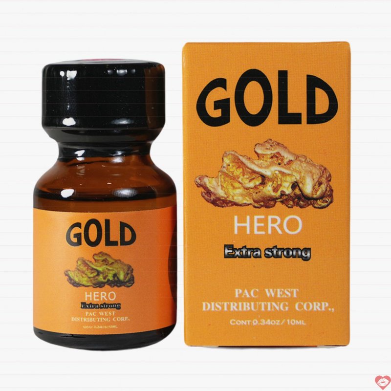 Popper Gold Hero Extra Strong 10ml chính hãng tăng hứng thú cao 