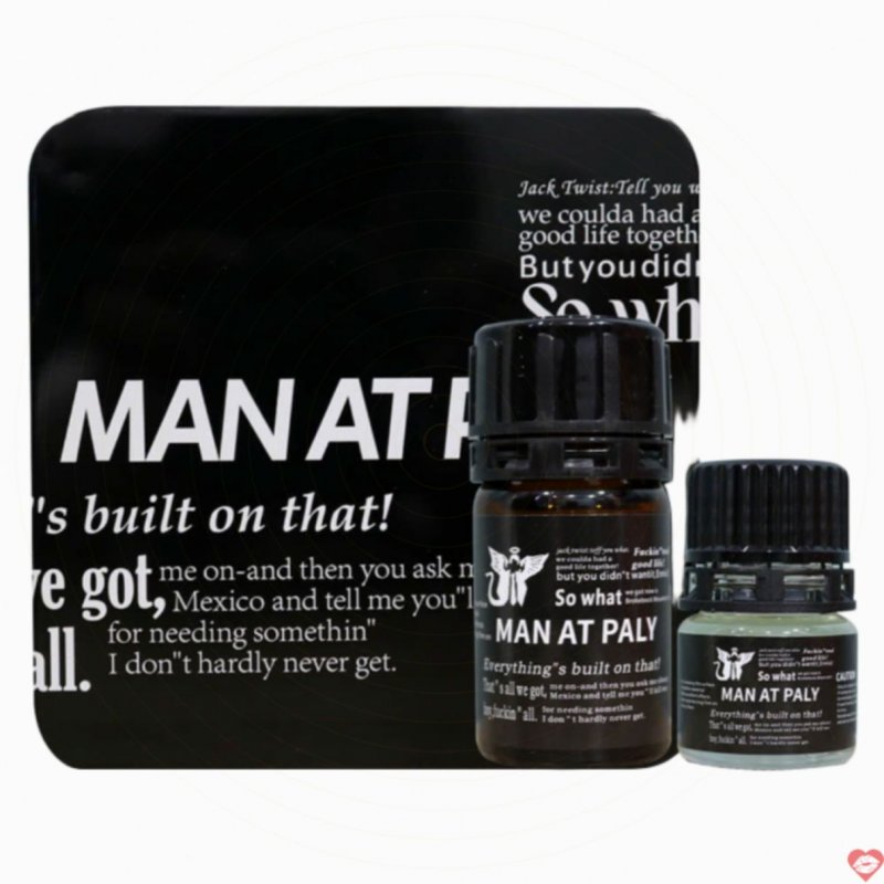 Popper Man At Play Đen 60ml mùi hương mạnh tăng hưng phấn cực nhanh 