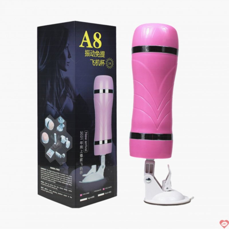 Âm đạo giả hít tường A8 rung mạnh thỏa mãn nam giới 