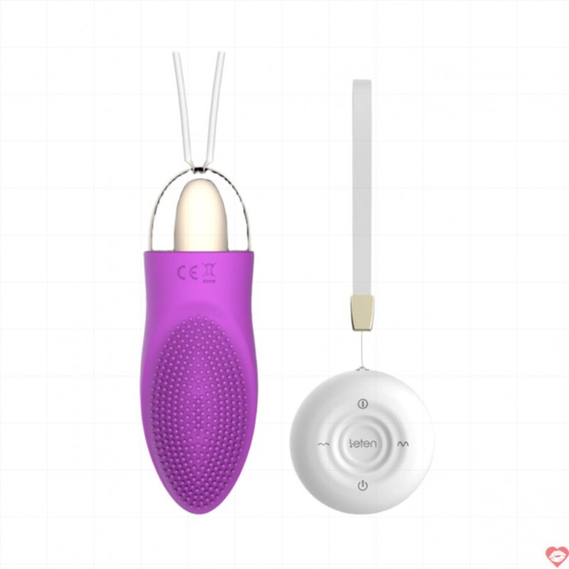 Trứng rung Leten Brush sạc không dây thiết kế thuôn dài 