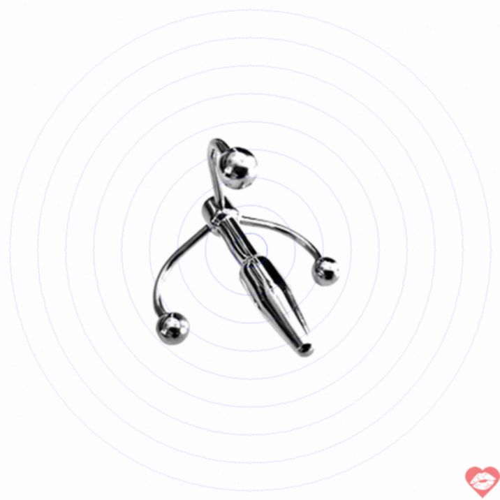 Rouge Crown Plug Penis Vương Miện Niệu Đạo Đỉnh 