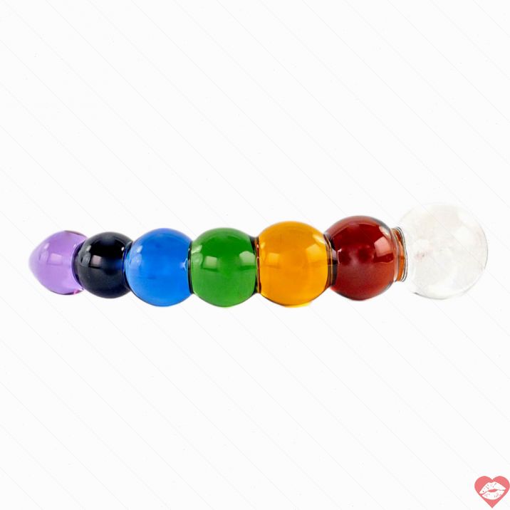 Crystal Delights Rainbow Bubble Dildo Cầu Vồng Mê Hoặc 