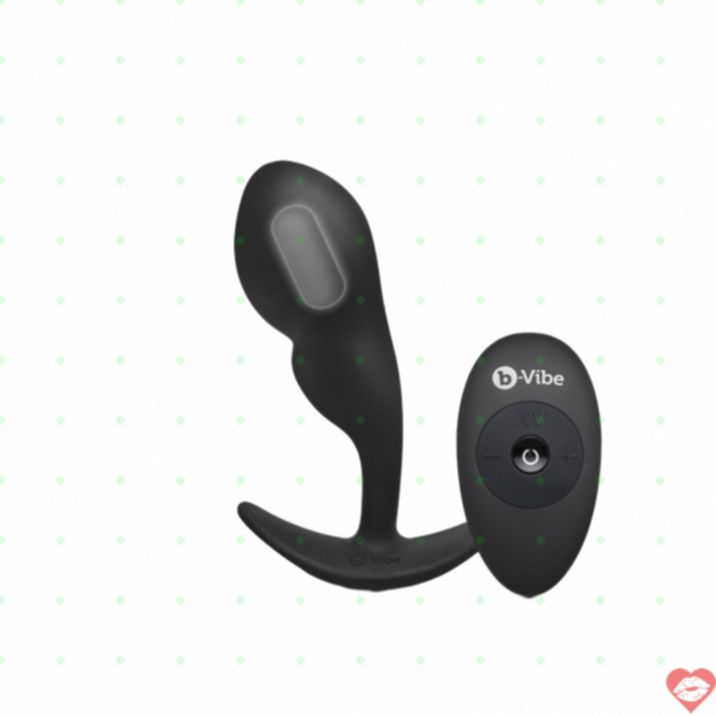 B-Vibe P-Spot Plug Rung Remote Chính Xác Thăng Hoa 