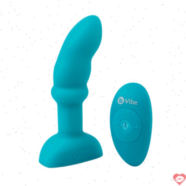B-Vibe Rimming Plug Tiền Liệt Xoáy Siêu Thỏa 