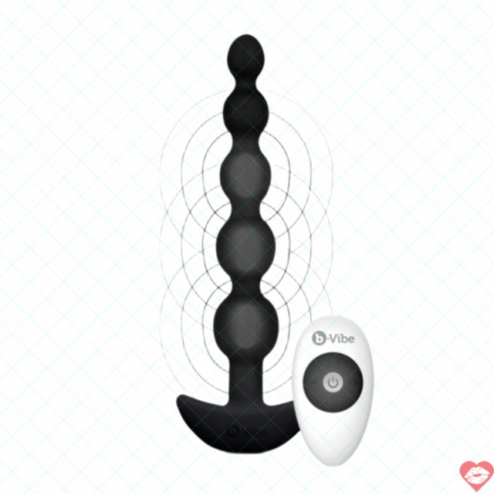 b-Vibe Cinco 5 Beads Hậu Môn Rung DU Sạc Mạnh 
